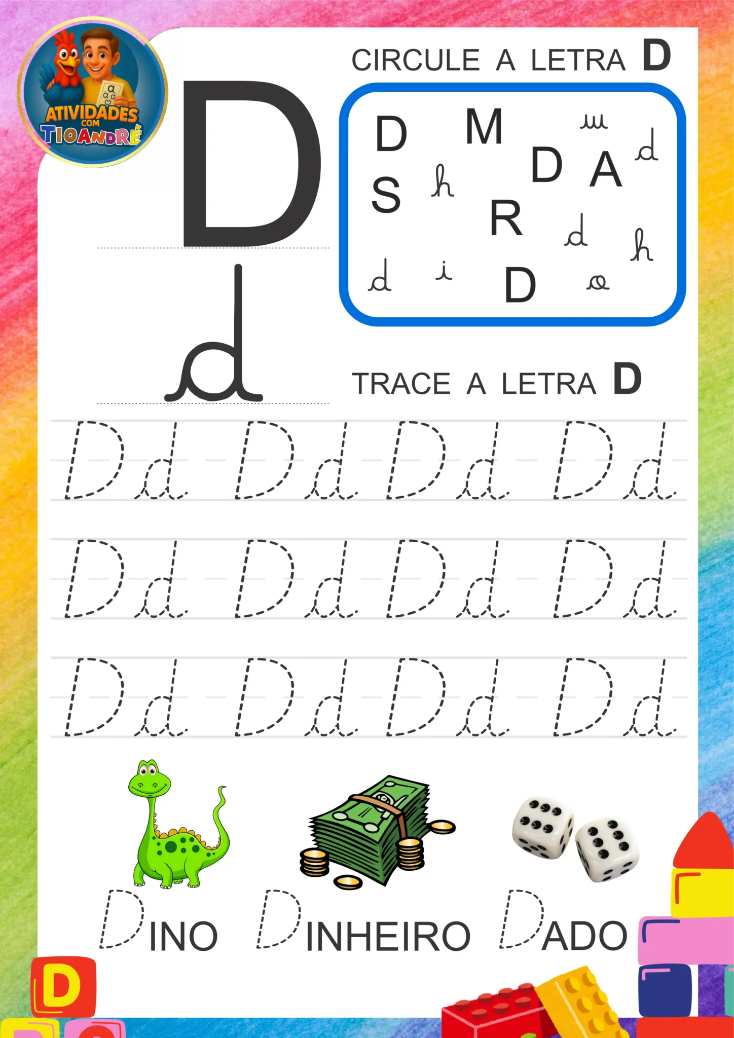 Letra D ebook Julho