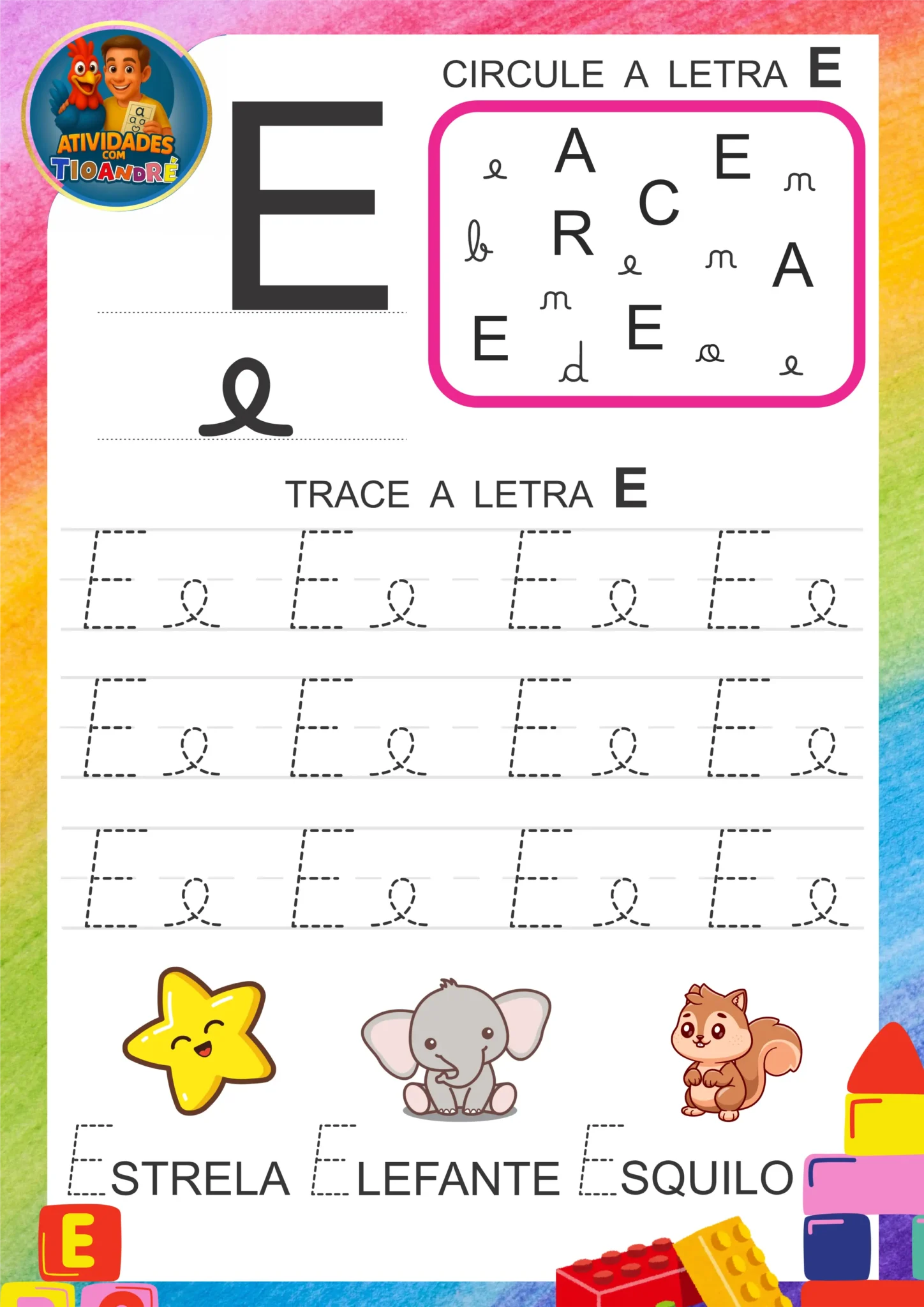 Letra E ebook Julho