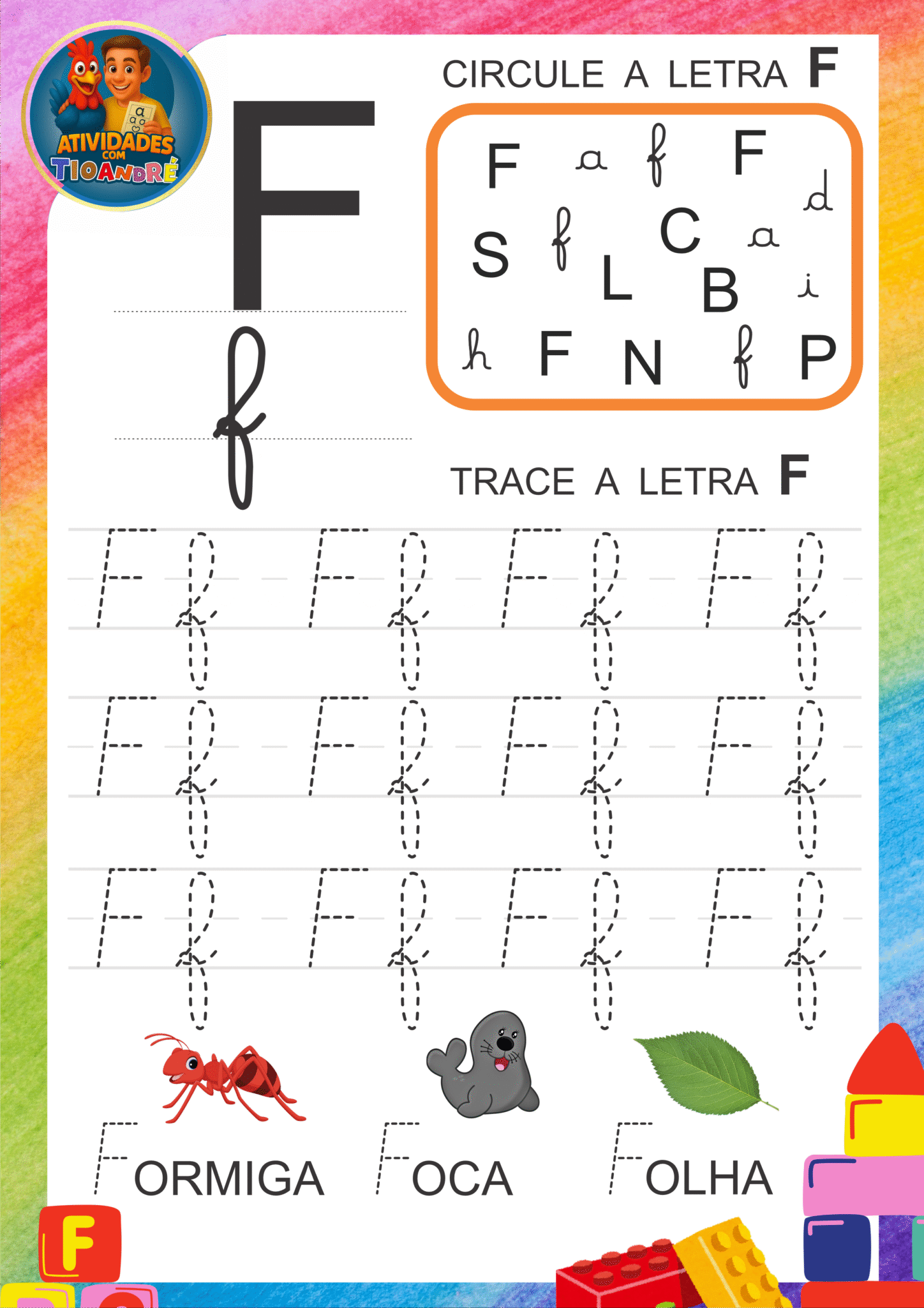 Letra F ebook Julho